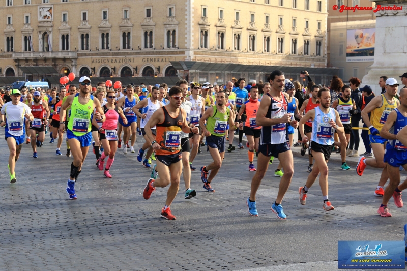 Maratona di Roma 2018 (foto: Gianfranco Bartolini)