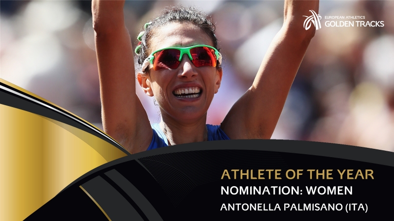 Antonella Palmisano per l'atleta europea dell'anno