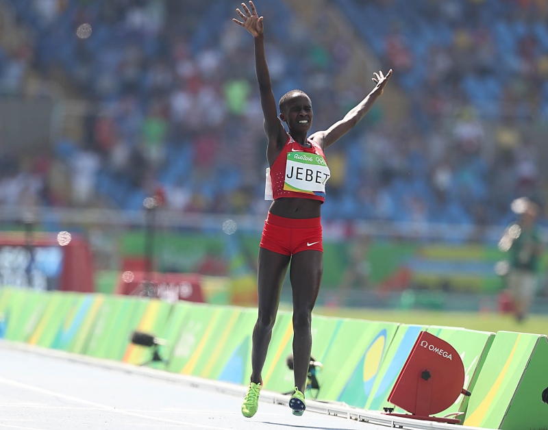 Ruth Jebet (Rio 2016; IAAF)