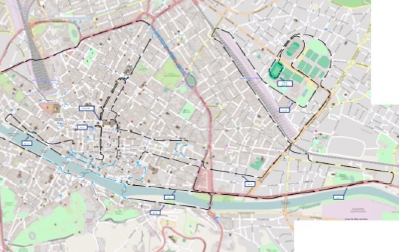 Ufficializzato il percorso della Firenze Marathon