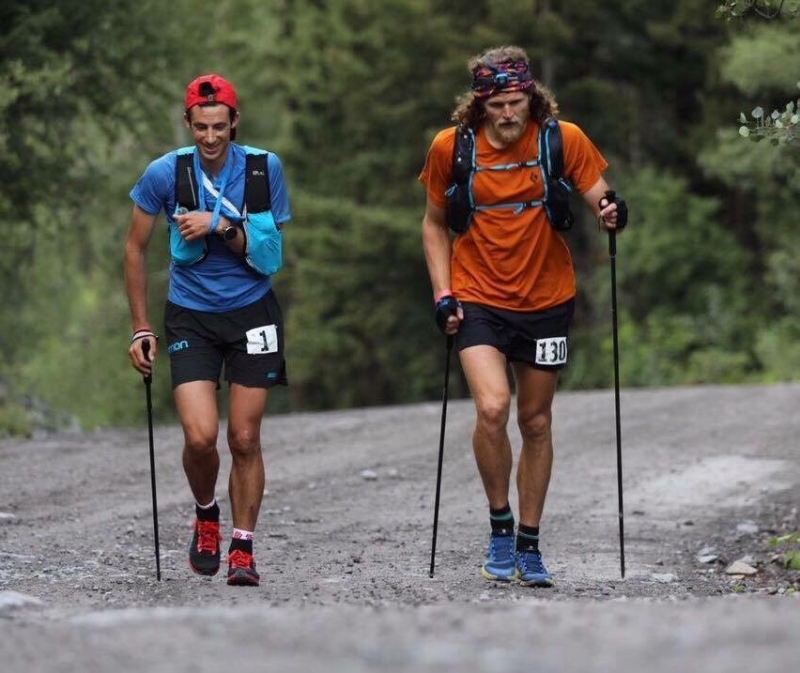 Kilian corre 100 miglia con una spalla slogata. E vince!