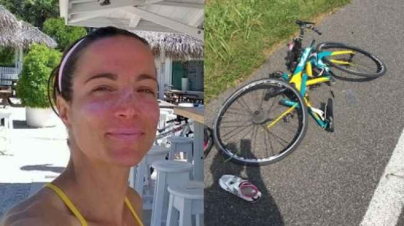 Silvia Colussi; il telaio spezzato della bici