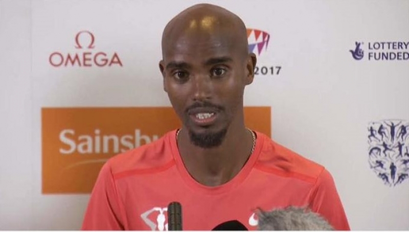 Farah risponde ai giornalisti sulle "accuse" di doping