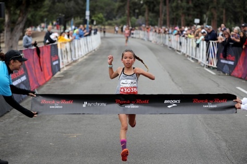 Arielle Avina (ph. credit: Sean Haffey/Getty Images for Rock 'n' Roll Marathon Series)