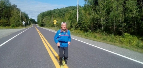 Battista, 75 anni, 6.500 km &quot;Canada Coast to Coast&quot; in 86 giorni