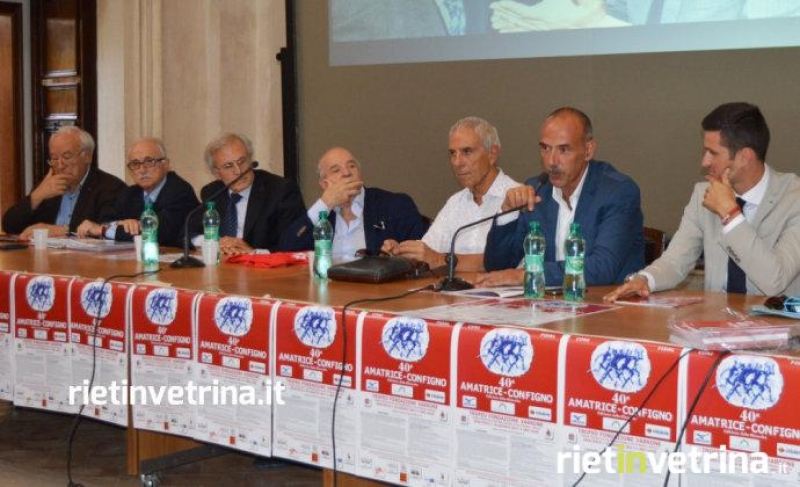 Presentata l'Amatrice-Configno - Edizione della Rinascita
