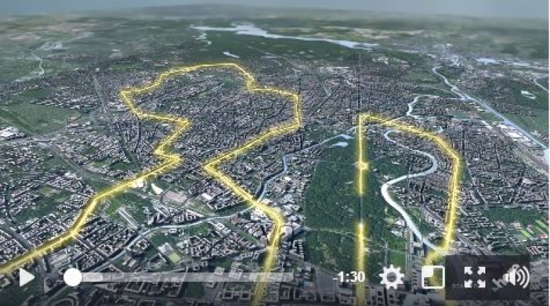 Berlin Marathon: il VIDEO 3D del percorso
