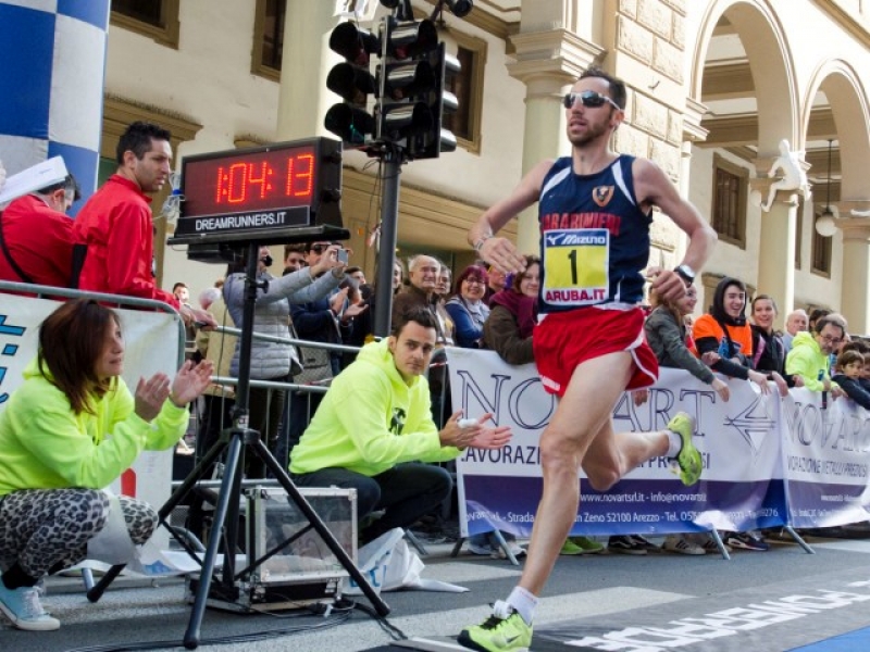 Maratonina Internazionale città di Arezzo con Stefano La Rosa