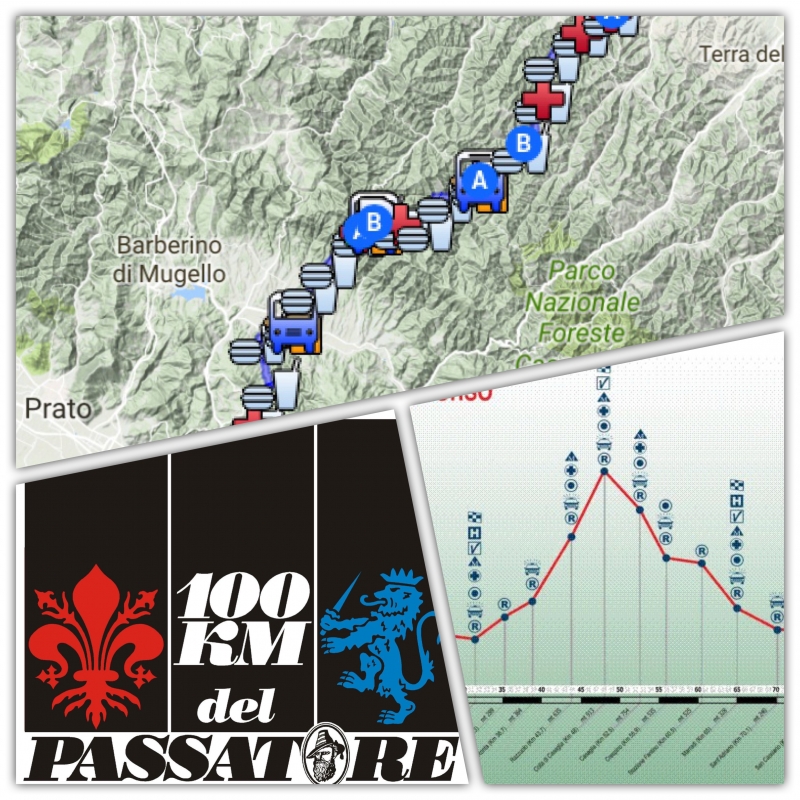 100 km Passatore: percorso, altimetria, ristori, cancelli orari