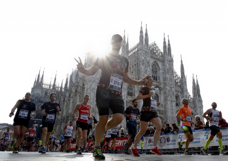 Milano Marathon 2018 (foto LaPresse/Organizzatori)